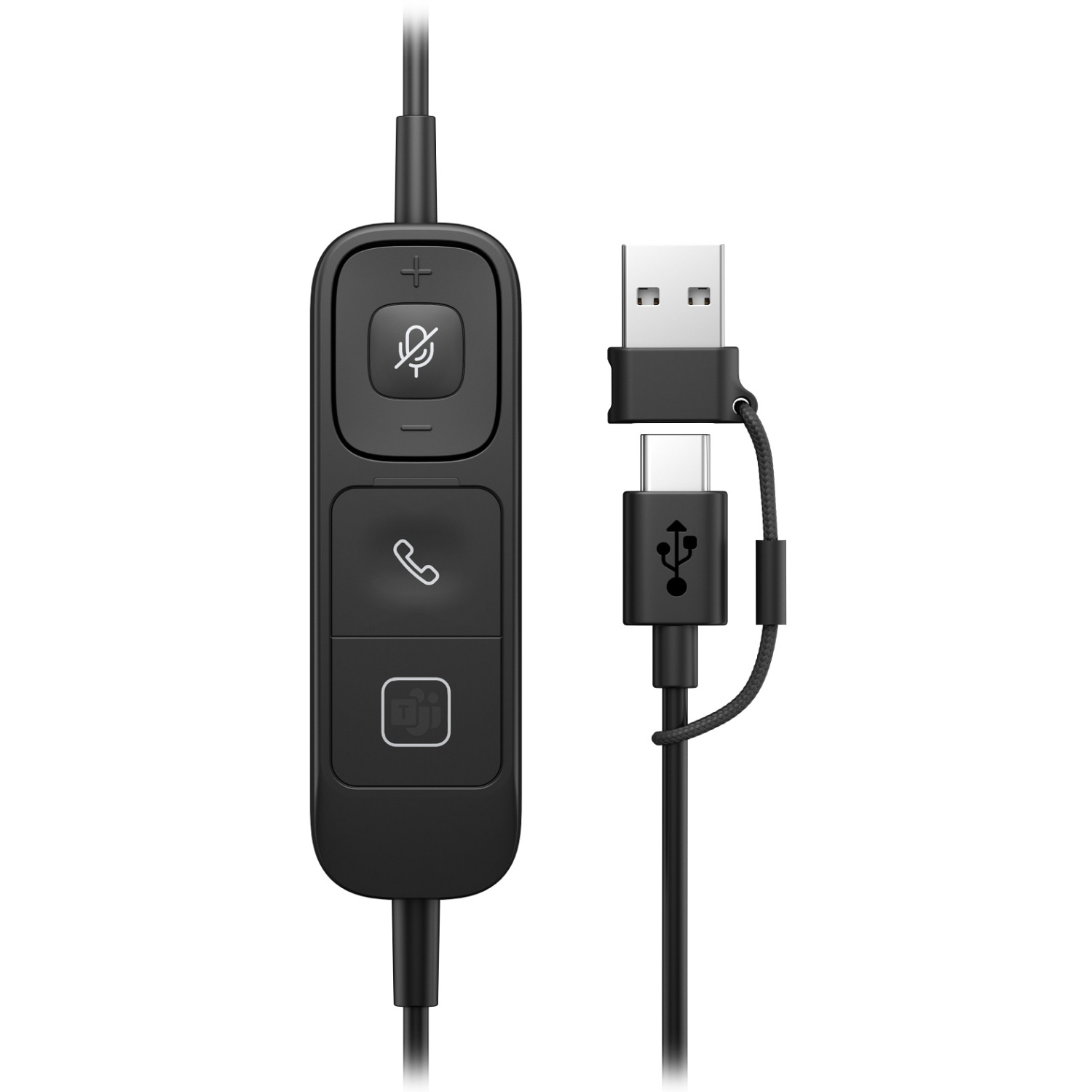 Гарнітура HP Poly Mission 425 Stereo USB-C/A (C01B3AA) Чорний на малюнкі №7