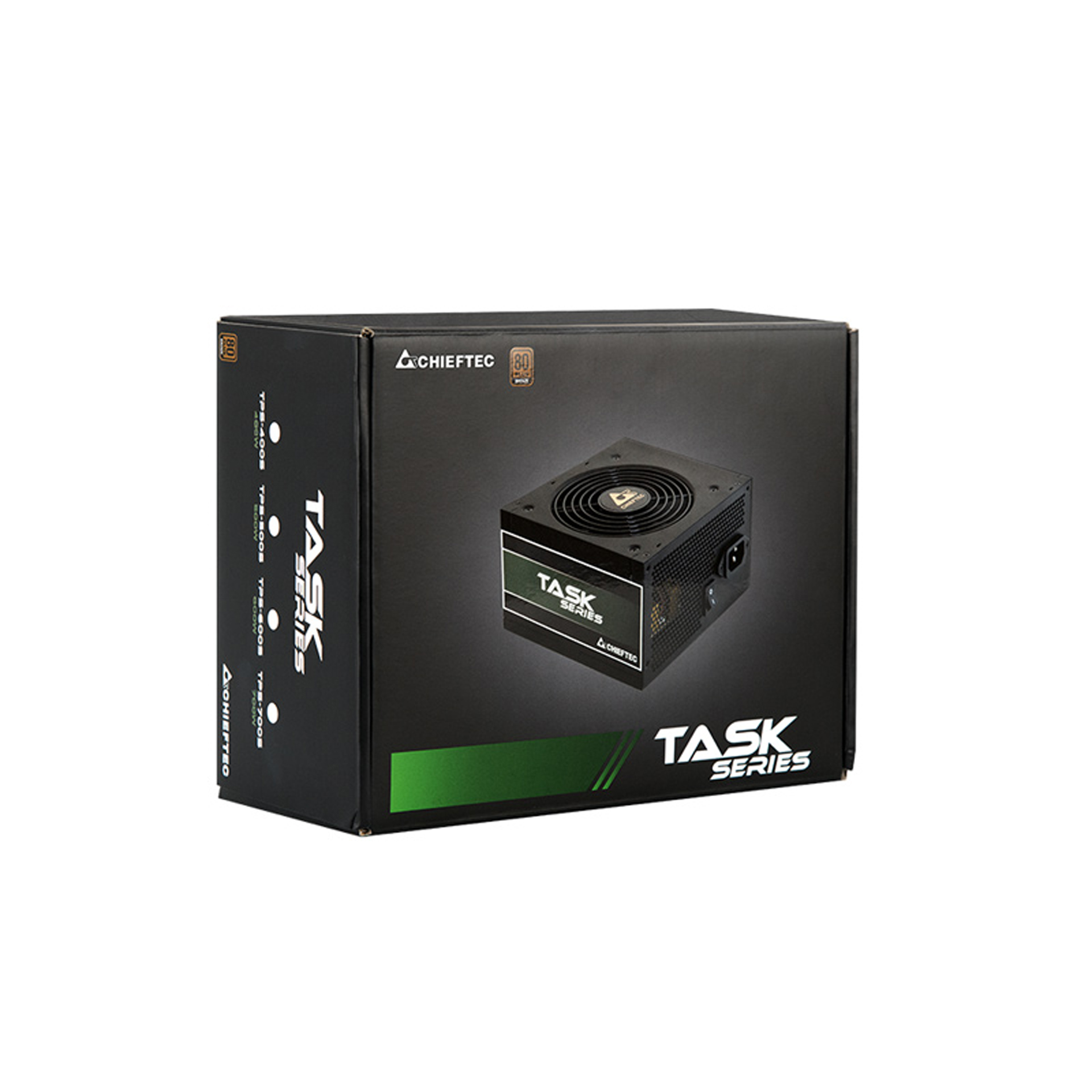 БЖ 600W Chieftec TASK TPS-600S, 120 mm, 80+ Bronze Retail Box (TPS-600S) на малюнкі №2