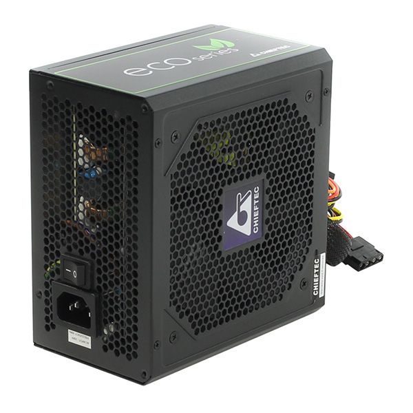 БЖ 600W Chieftec ECO GPE-600S, 120 mm, 85%, Retail (GPE-600S) на малюнкі №3