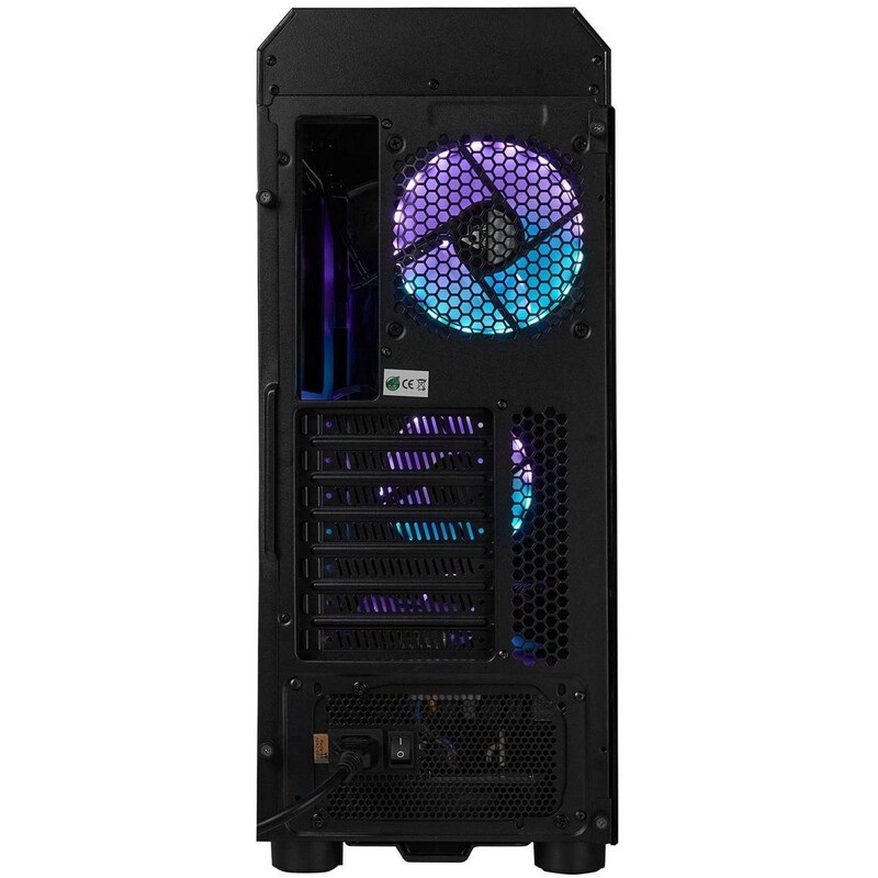 Корпус Chieftec SCORPION III GL-03B-OP 4x120mm A-RGB, Type-C ATX, без БЖ, Black (GL-03B-UC-OP) Чорний на малюнкі №6