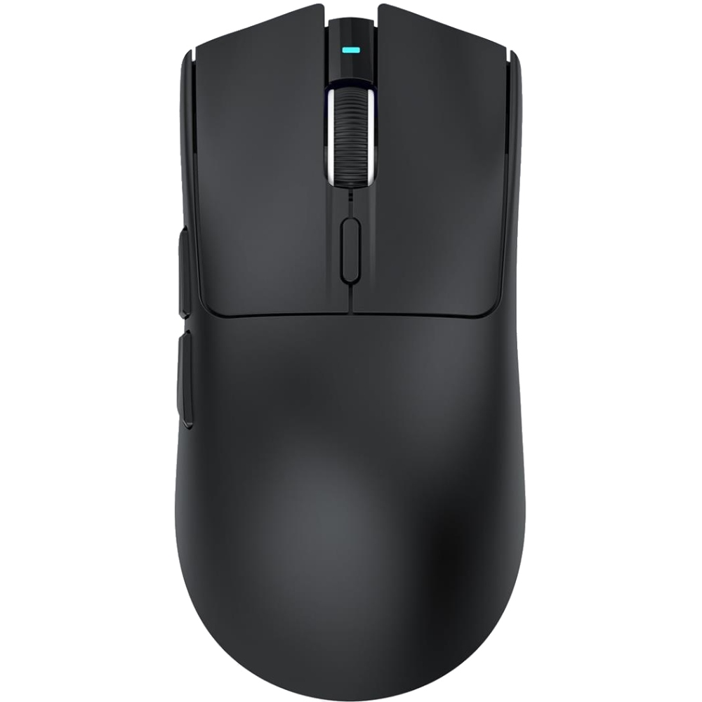Мишка Attack Shark X1, Wireless/Bluetooth, 40000dpi. (PAW3395PRO), 6кн, Black (X1B_AS) Чорний на малюнкі №1