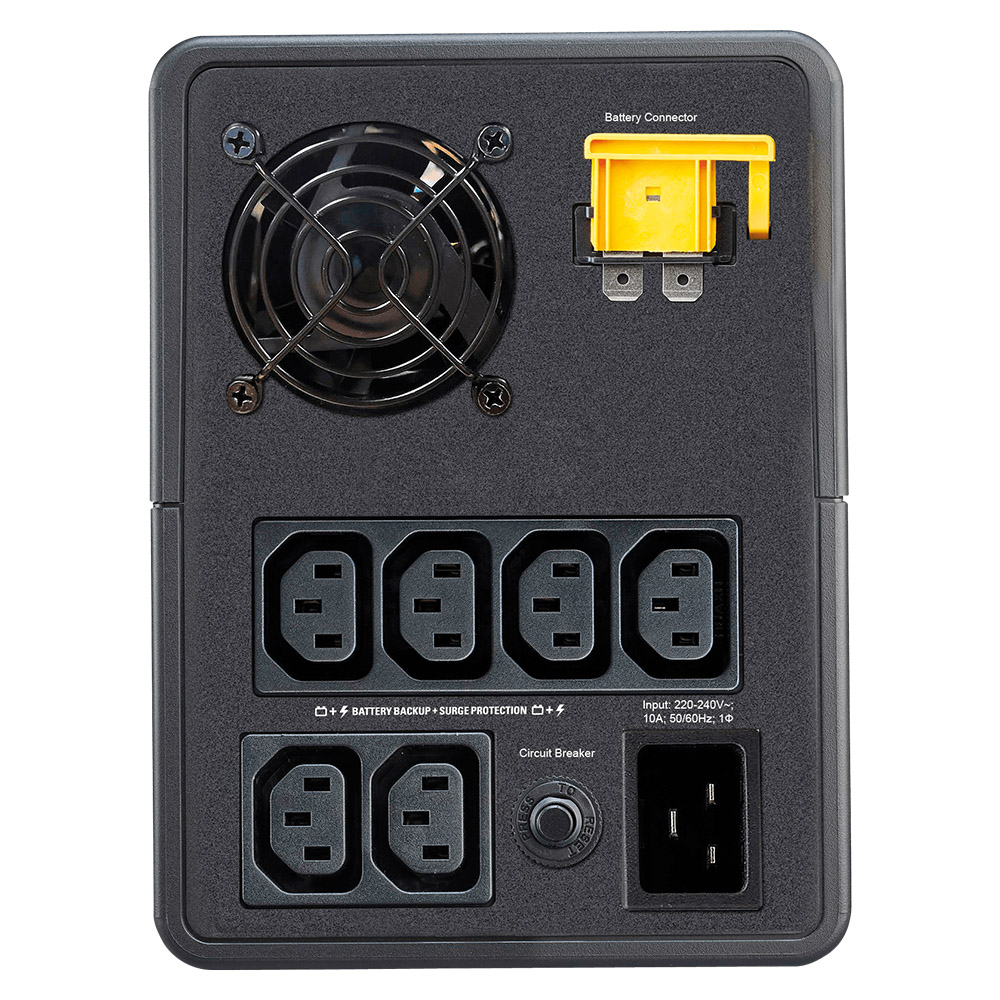 ДБЖ APC Easy UPS 2200VA/1200W, 6xC13 (BVX2200LI) на малюнкі №4