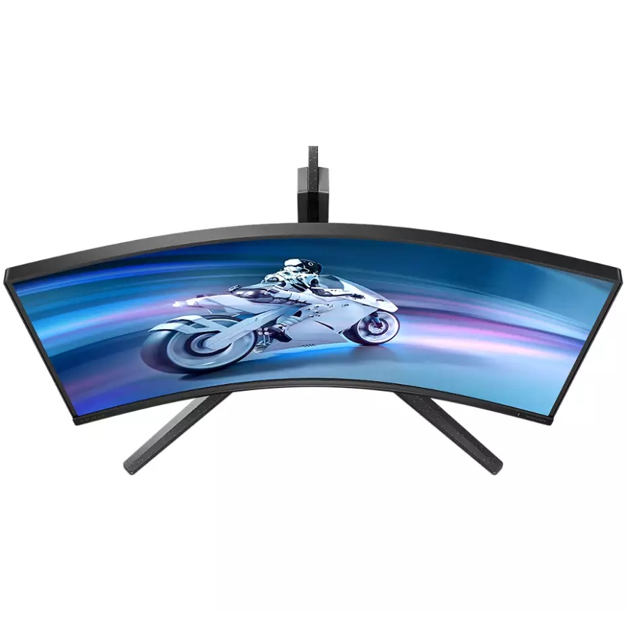 TFT 31,5 Philips 32M2C5500W, QHD, VA, 240Hz, 0,5ms, вигнутий, HDMI, DP, синювато-сірий (32M2C5500W/00) Темно-Сірий на малюнкі №7