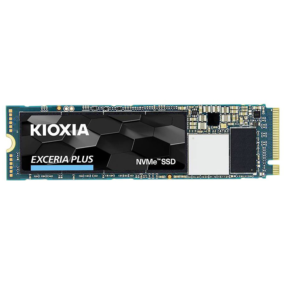 SSD 2Tb Kioxia Exceria Plus G2 M.2 2280 NVMe PCIe Gen3x4, Retail (LRD20Z002TG8) на малюнкі №1