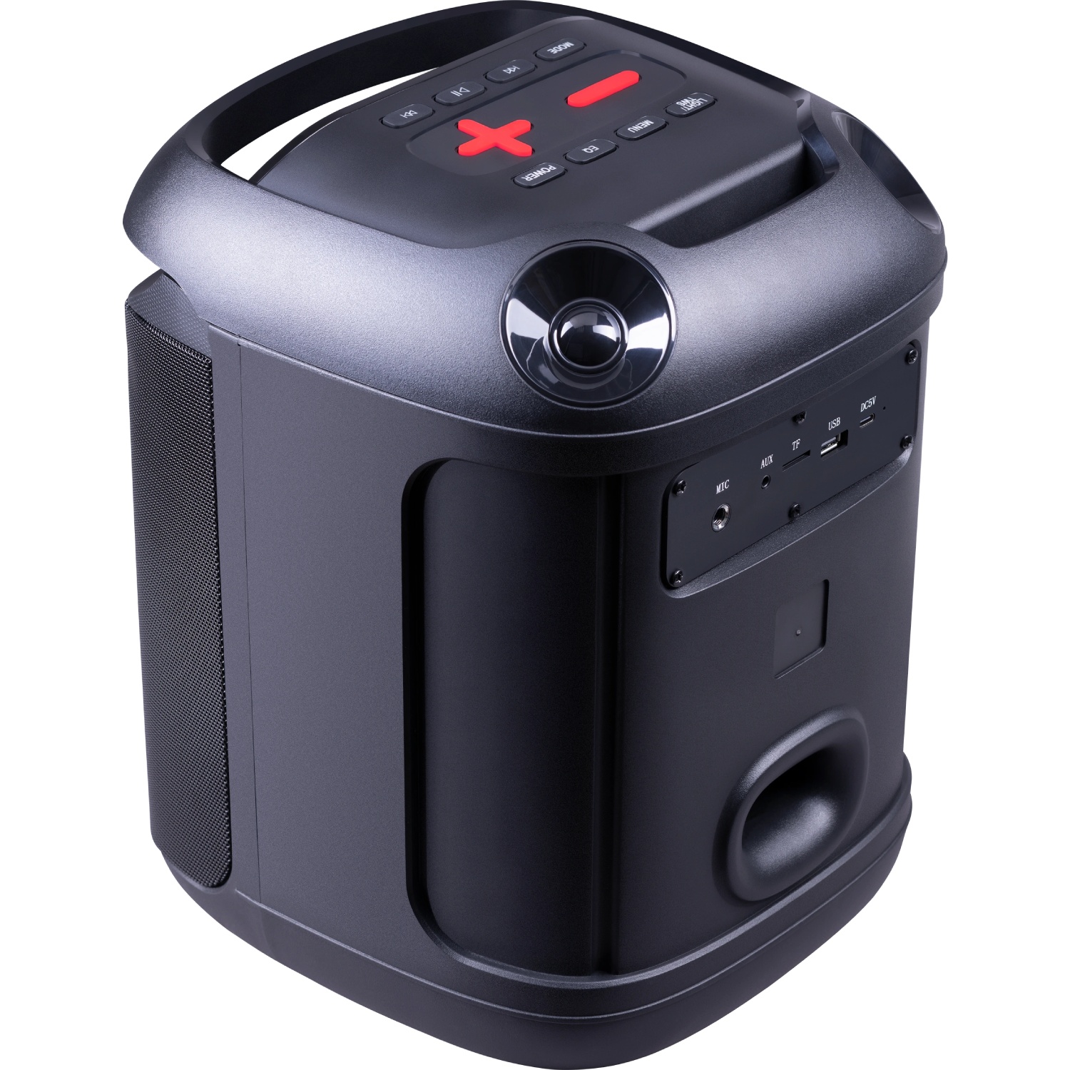 Акустична система 1.0 Defender Boomer 45, 45W, Bluetooth/LED/MIC/TWS/Light/FM чорна (65245) Чорний на малюнкі №6