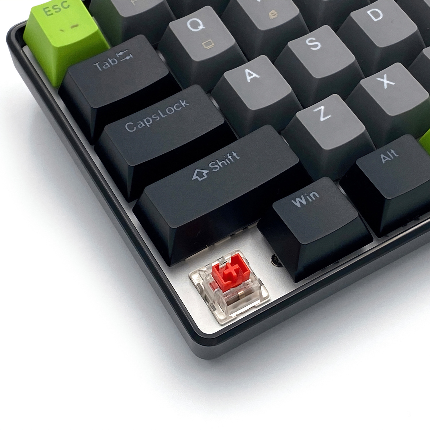 Клавіатура ігрова механічна Media-Tech RED CORE MX60, Anti-Ghosting, 68кл, PC/Mac (MT1260) Чорний на малюнкі №9