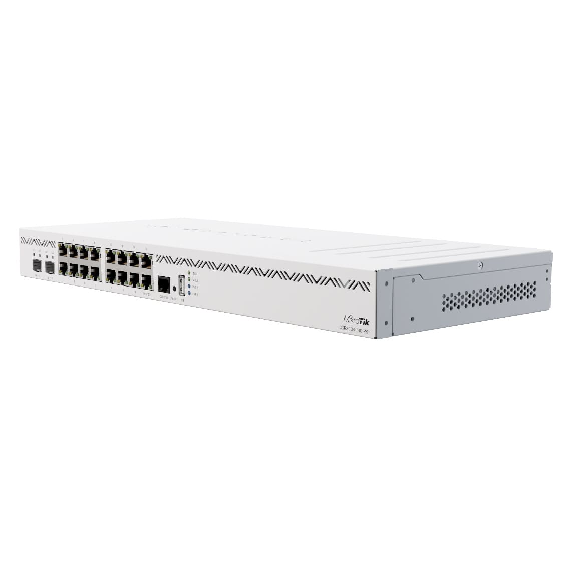 Маршрутизатор Mikrotik CCR2004-16G-2S+, Cloud Core Router 2004-16G-2S+ with RouterOS L6 license (CCR2004-16G-2S+) на малюнкі №2