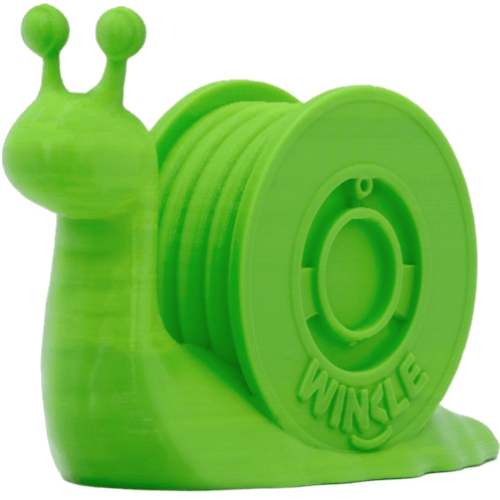 Пластик (Filament) WINKLE PLA HD 1кг, 1.75мм, зелена трава (PHD01000175VERECOWNK) Зелений на малюнкі №3