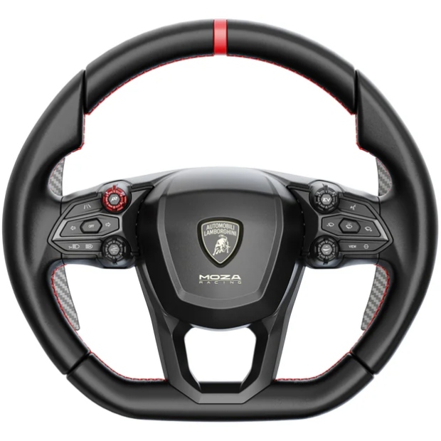 Кермо MOZA Racing Lamborghini Revuelto for PC, 34см, 26кн, RGB (RS096_Moza) на малюнкі №1