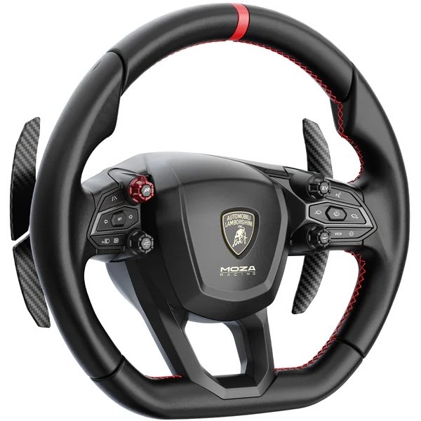 Кермо MOZA Racing Lamborghini Revuelto for PC, 34см, 26кн, RGB (RS096_Moza) на малюнкі №2