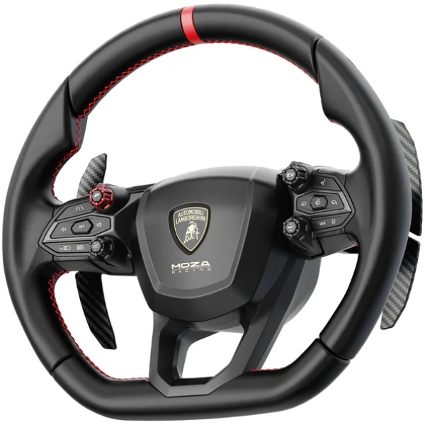Кермо MOZA Racing Lamborghini Revuelto for PC, 34см, 26кн, RGB (RS096_Moza) на малюнкі №3