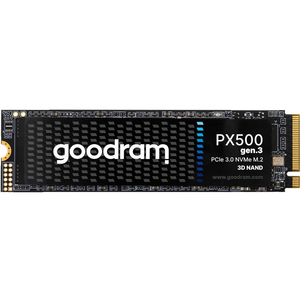 SSD 1Tb GoodRAM PX500 M.2 2280 PCIe Gen 3x4 NVMe 3D NAND, Retail (SSDPR-PX500-01T-80-G3#) на малюнкі №1