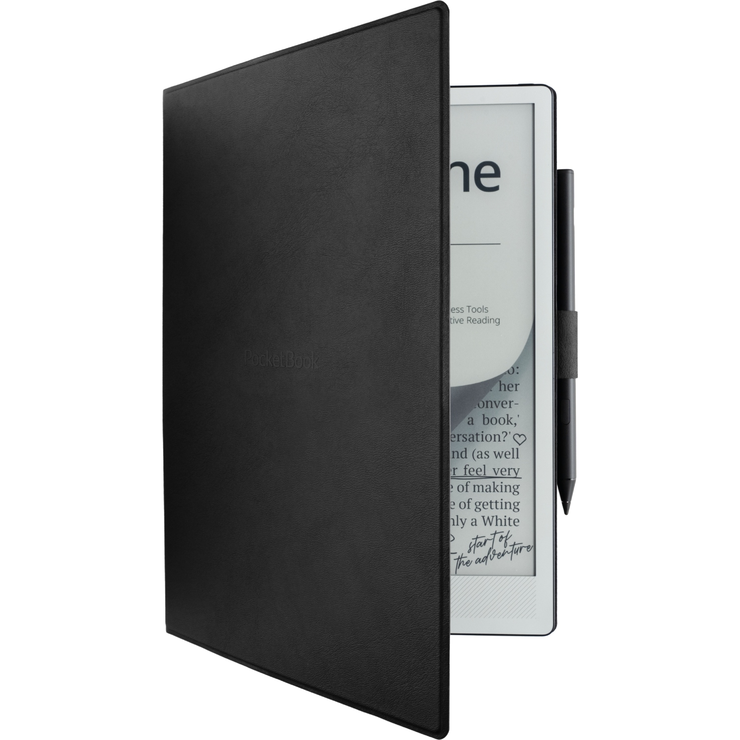 Обкладинка PocketBook 10.3, InkPAd One(PB1030), Magnetic folio cover, чорна (MF-1030-BK-WW) Чорний на малюнкі №8