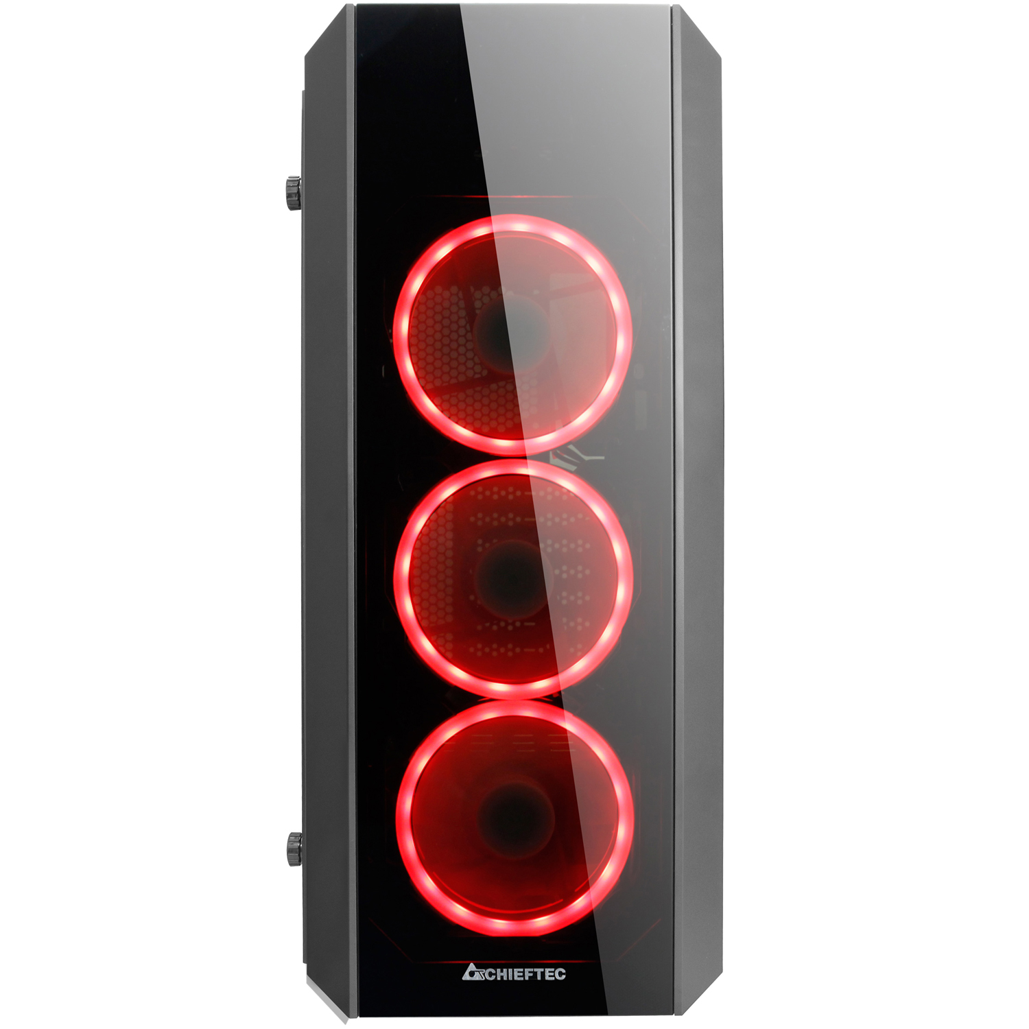 Корпус Chieftec SCORPION II ATX, без БЖ, Black (GL-02B-OP) Чорний на малюнкі №2