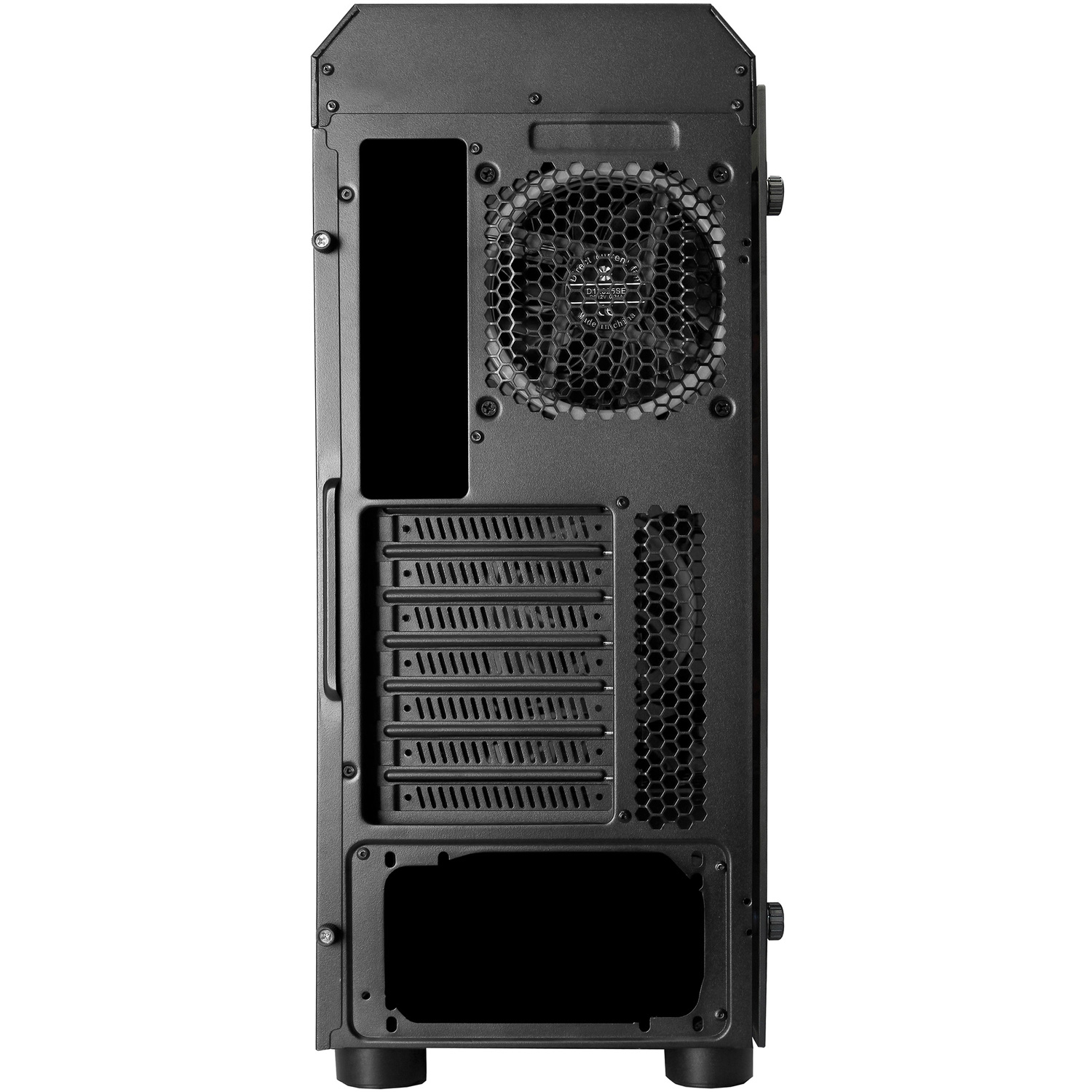 Корпус Chieftec SCORPION II ATX, без БЖ, Black (GL-02B-OP) Чорний на малюнкі №6