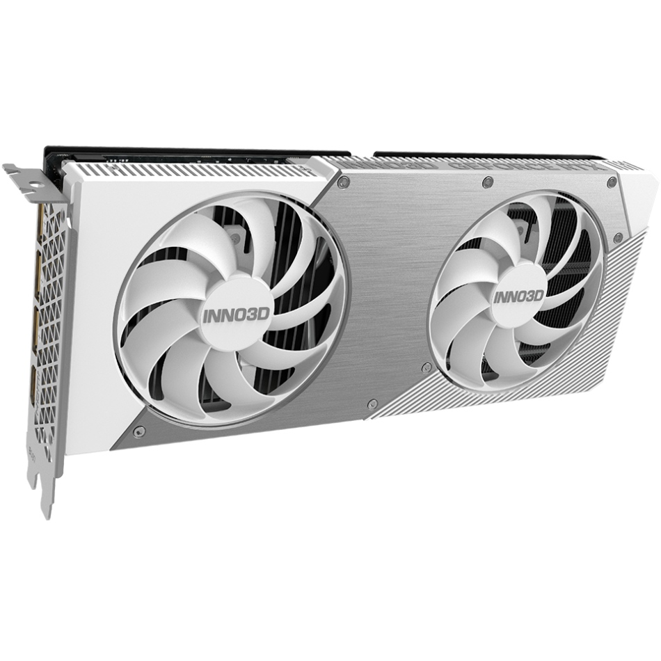GeForce RTX5060 Inno3D TWIN X2 OC WHITE, 8GB GDDR7, 128bit, PCI Express 5.0 (N50602-08D7X-195070W) на малюнкі №1