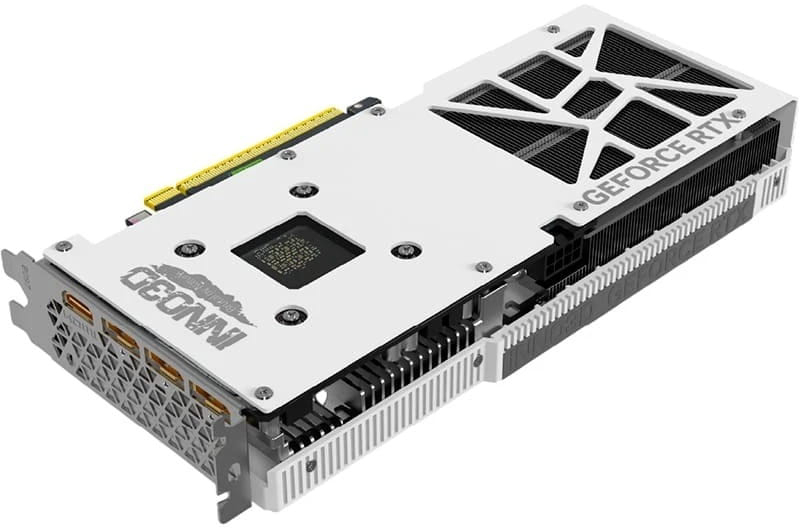 GeForce RTX5060 Inno3D TWIN X2 OC WHITE, 8GB GDDR7, 128bit, PCI Express 5.0 (N50602-08D7X-195070W) на малюнкі №5