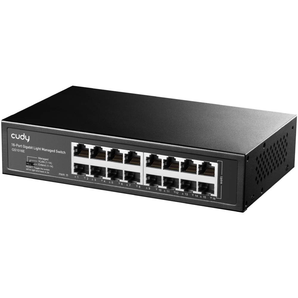 Комутатор Cudy GS1016E, 16-Port Gigabit Easy-Managed Switch (GS1016E) на малюнкі №2