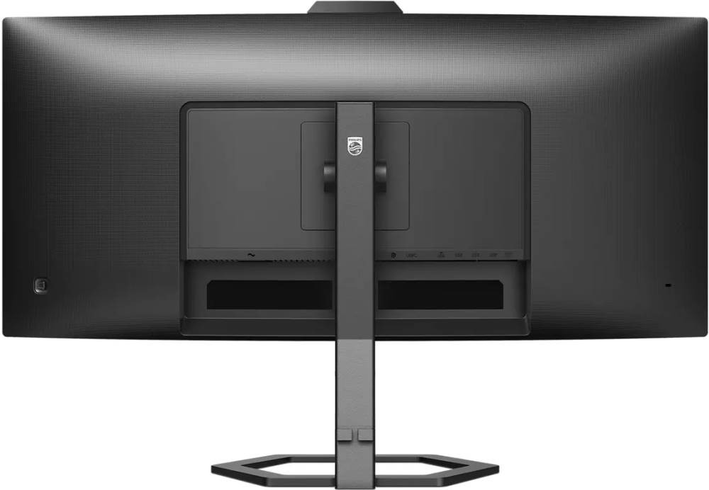 TFT 34 Philips 34E1C5600HE, WQHD, VA, sRGB 123,24%, 100Гц, 1мс, HDMI, DP, USB-C, webcam, HAS, кол (34E1C5600HE/00) Чорний на малюнкі №7