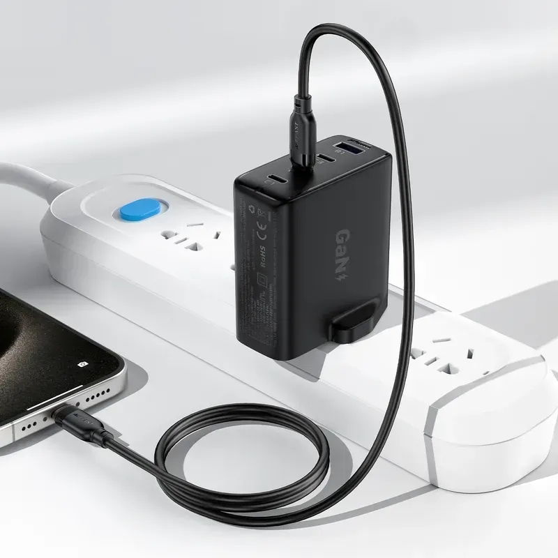 Кабель USB 2.0 Type-C M-Lightning M, 1.2м, чорний, TPU C16-01 Acefast (6974316286196) на малюнкі №5