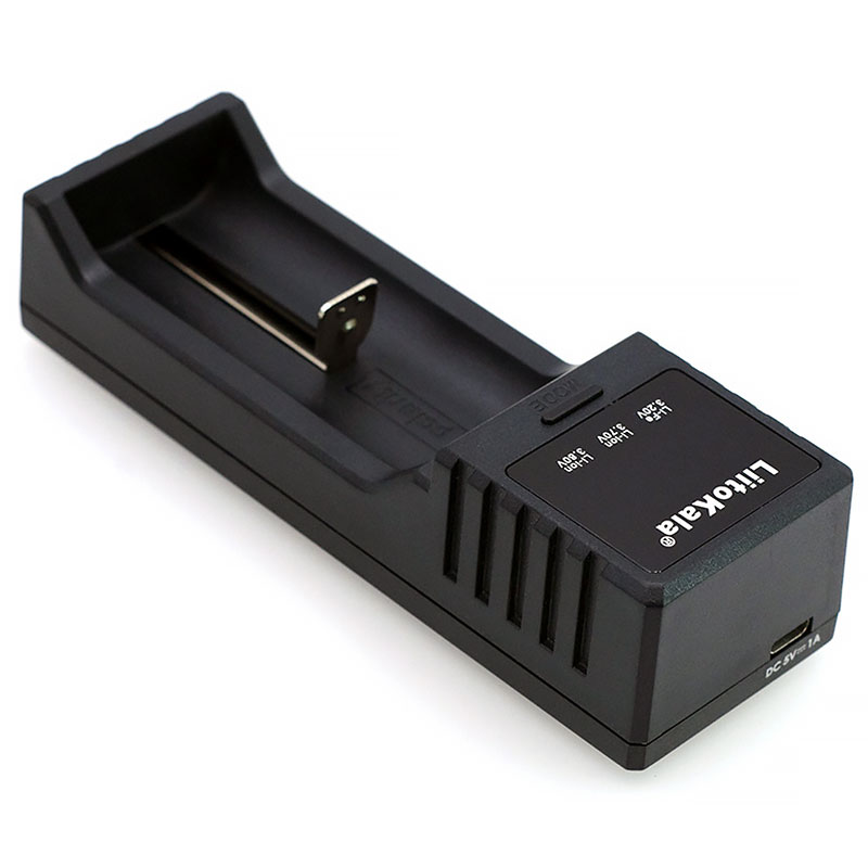 Зарядний пристрій LiitoKala Lii-S1, 1x(Lion/LiFePO4/NiMH/NiCd), 1A, Auto Polarity, Display (Lii-S1) на малюнкі №3