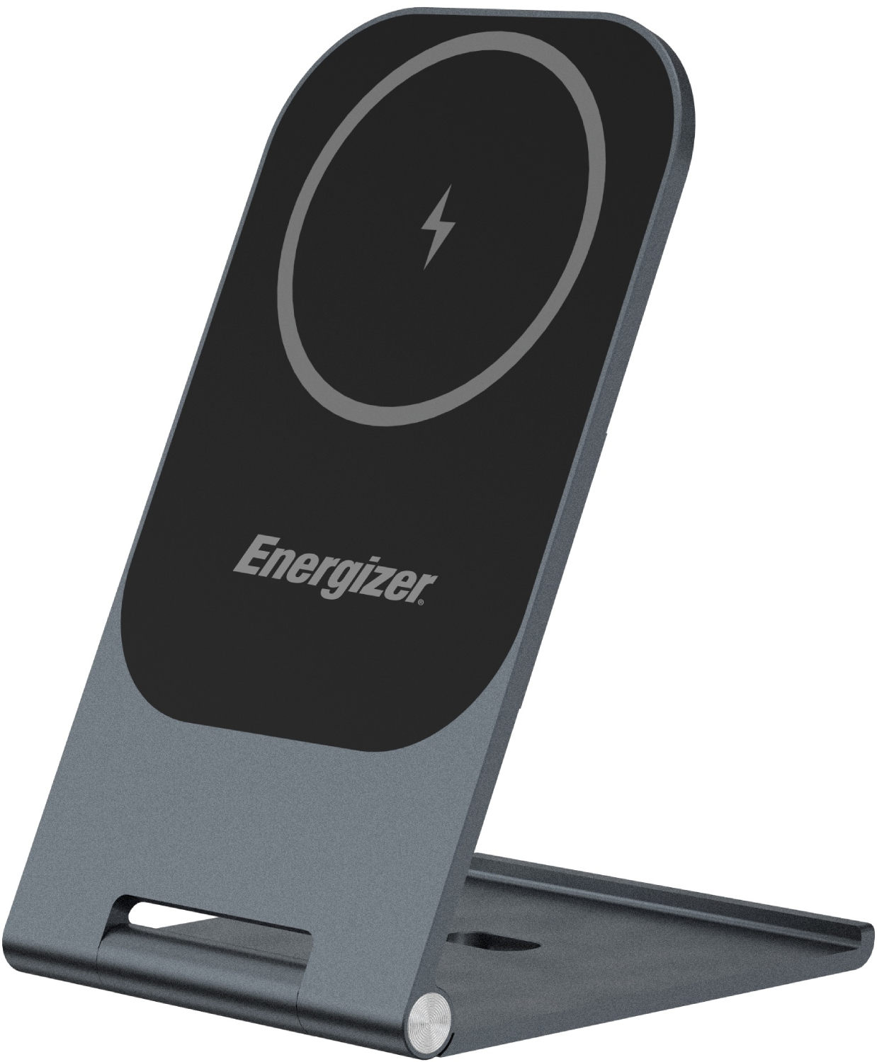 Зарядний пристрій Wireless 15W, with MagSafe, трансформер Energizer чорний (WCP102) на малюнкі №1