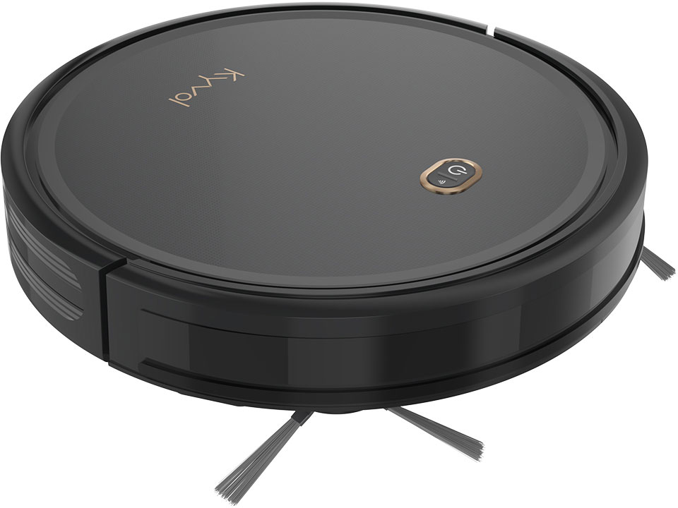 Робот пилосос Kyvol Cybovac D2 Random/500ml/2600 mA/1200 pa/Google Assistant, Amazon Alexa\Black (Kyvol D2) Чорний на малюнкі №2