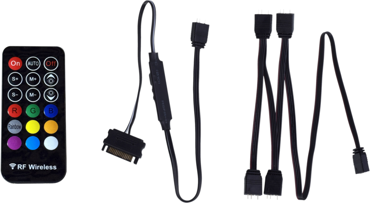Контроллер LED підсвітки XILENCE LiQuRizer ARGB Remote Control SET (XZ171) на малюнкі №1