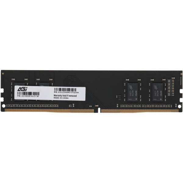 DDR4 8Gb 3200MHz AGI UD138, Retail (AGI320008UD138-ST) на малюнкі №1