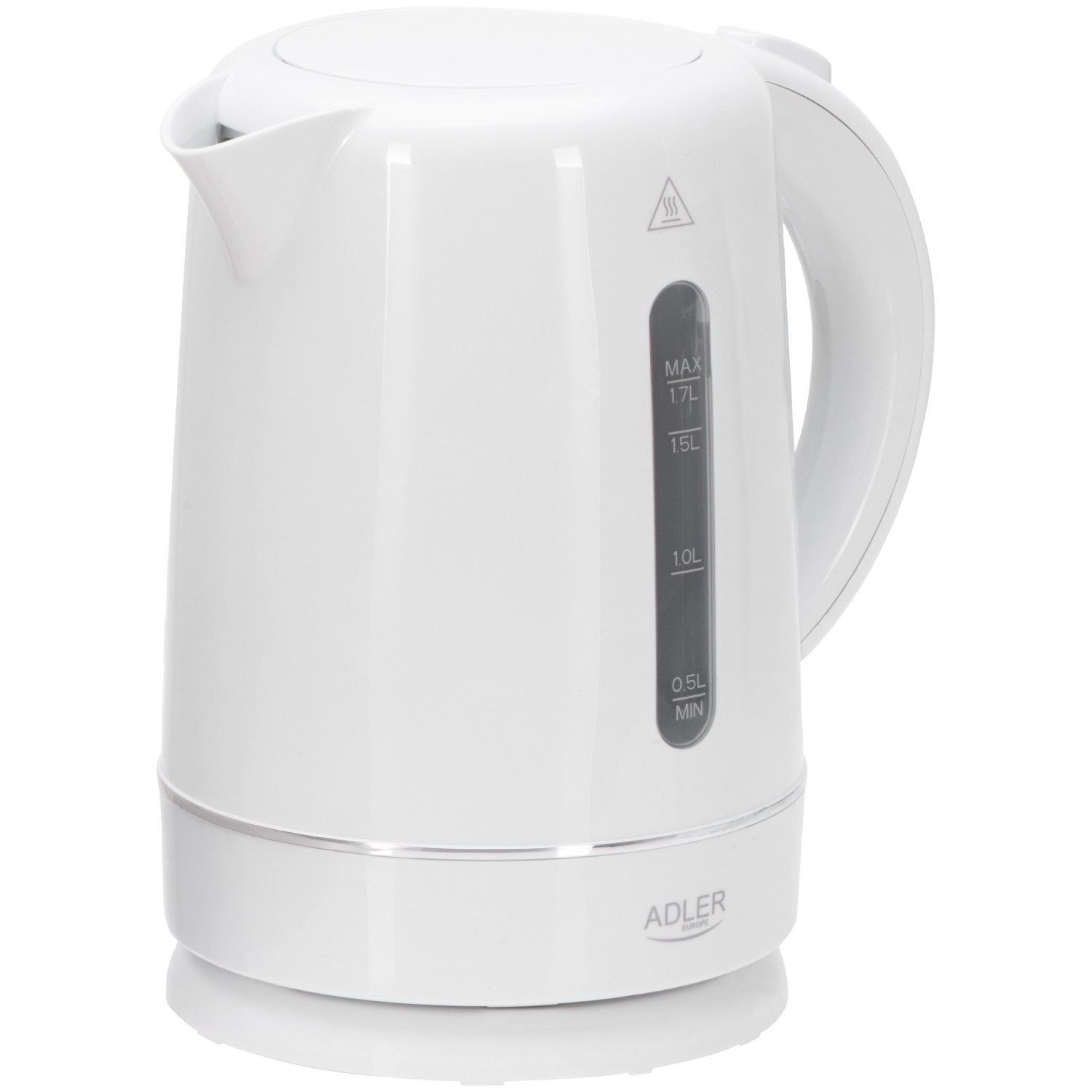 Електрочайник Adler AD 1385 white 2200Вт/ 1.7л/ пластик/ автовимкнення/ (AD1385W) Білий на малюнкі №3