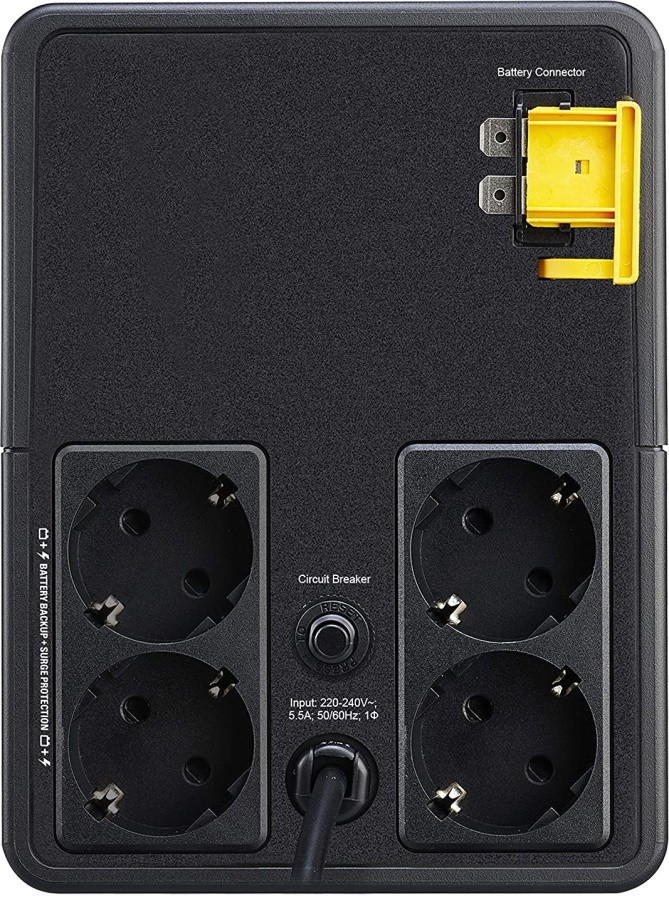 ДБЖ APC Easy UPS 1200VA/650W, 4xSchuko (BVX1200LI-GR) на малюнкі №4