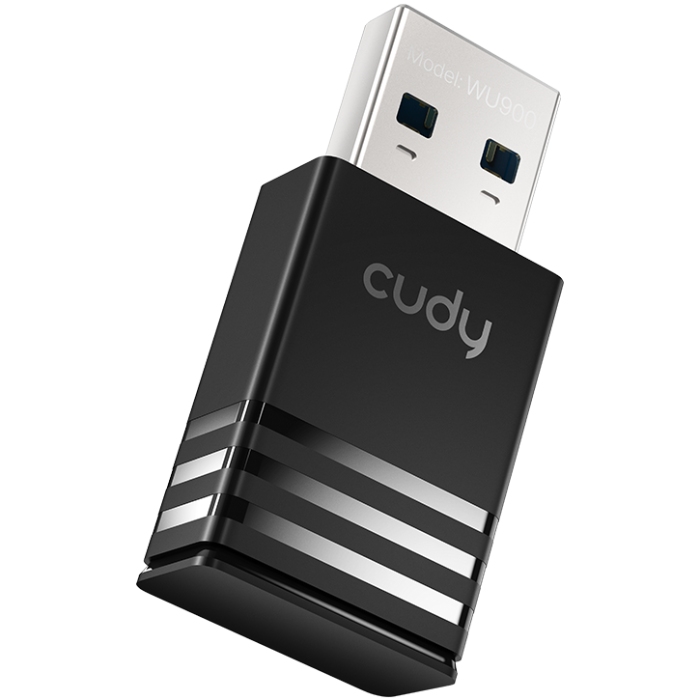 Адаптер WiFi Cudy WU900, AX900 Wi-Fi 6 USB Adapter (WU900) на малюнкі №3