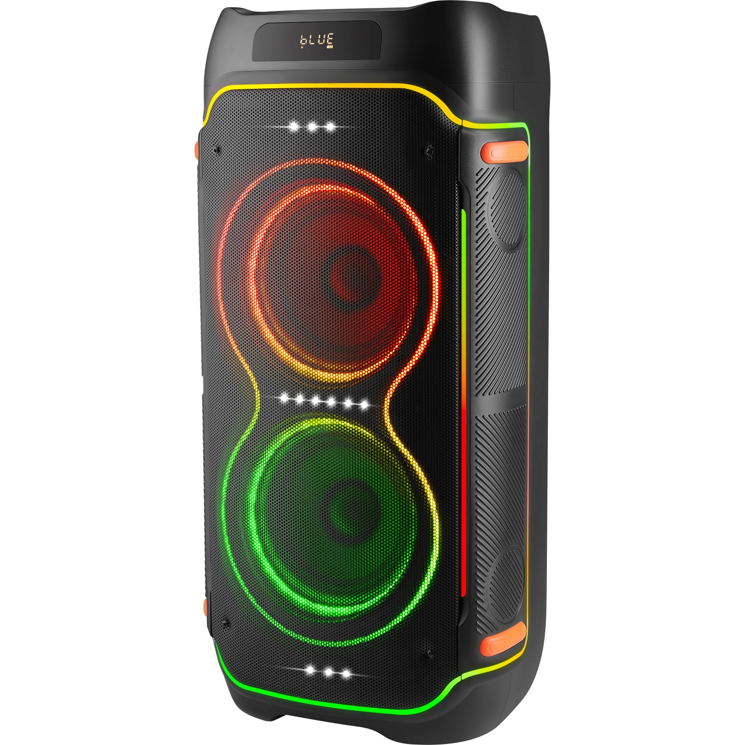 Акустична система 2.0 Defender Boomer 120, 120Вт BT/FM/TF/USB/MIC/LED, чорна (65127) на малюнкі №2