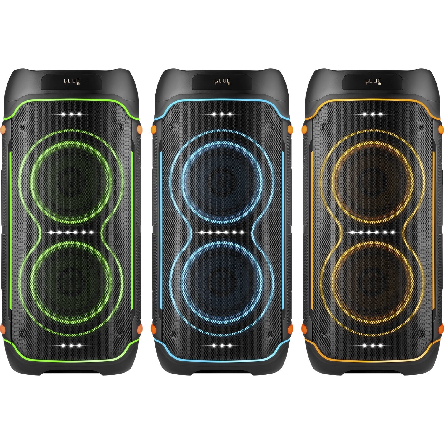 Акустична система 2.0 Defender Boomer 120, 120Вт BT/FM/TF/USB/MIC/LED, чорна (65127) на малюнкі №13