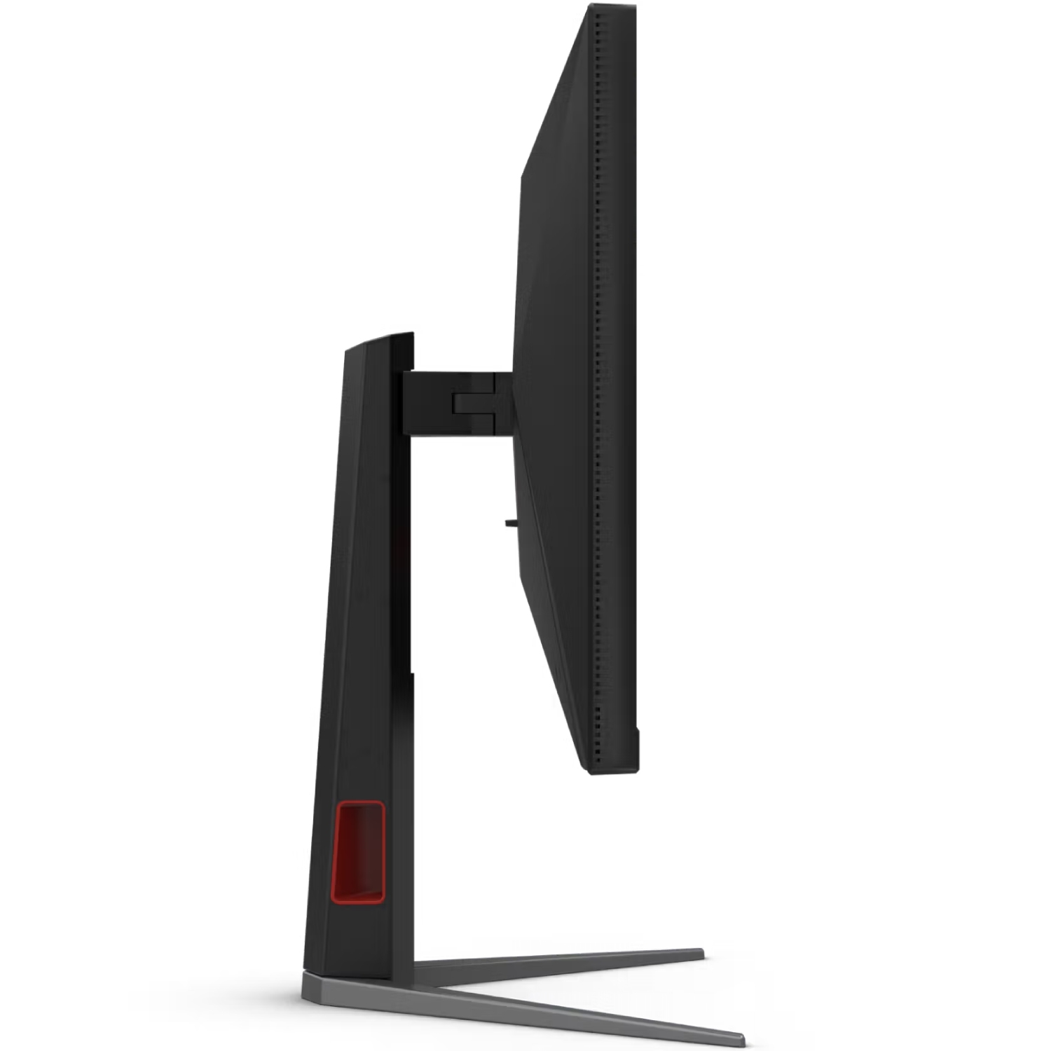 TFT 27 AOC U27G4XM, Fast IPS, 160Гц, 2хHDMI, DP, USB-hub, HAS, Pivot, чорно-червоний (U27G4XM) чорний з червоним на малюнкі №4