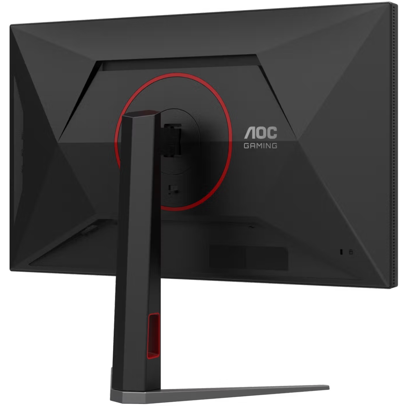 TFT 27 AOC U27G4XM, Fast IPS, 160Гц, 2хHDMI, DP, USB-hub, HAS, Pivot, чорно-червоний (U27G4XM) чорний з червоним на малюнкі №5