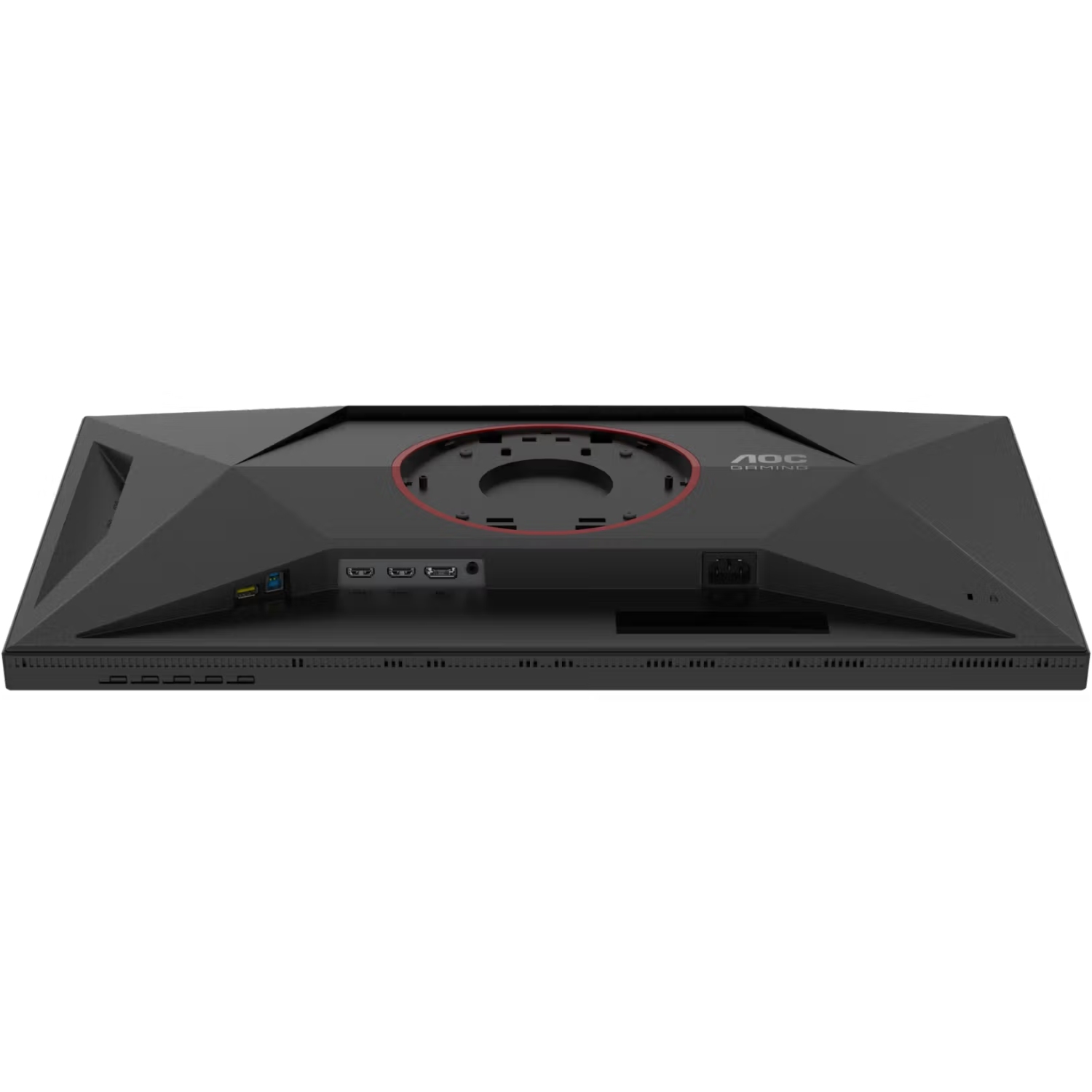 TFT 27 AOC U27G4XM, Fast IPS, 160Гц, 2хHDMI, DP, USB-hub, HAS, Pivot, чорно-червоний (U27G4XM) чорний з червоним на малюнкі №8