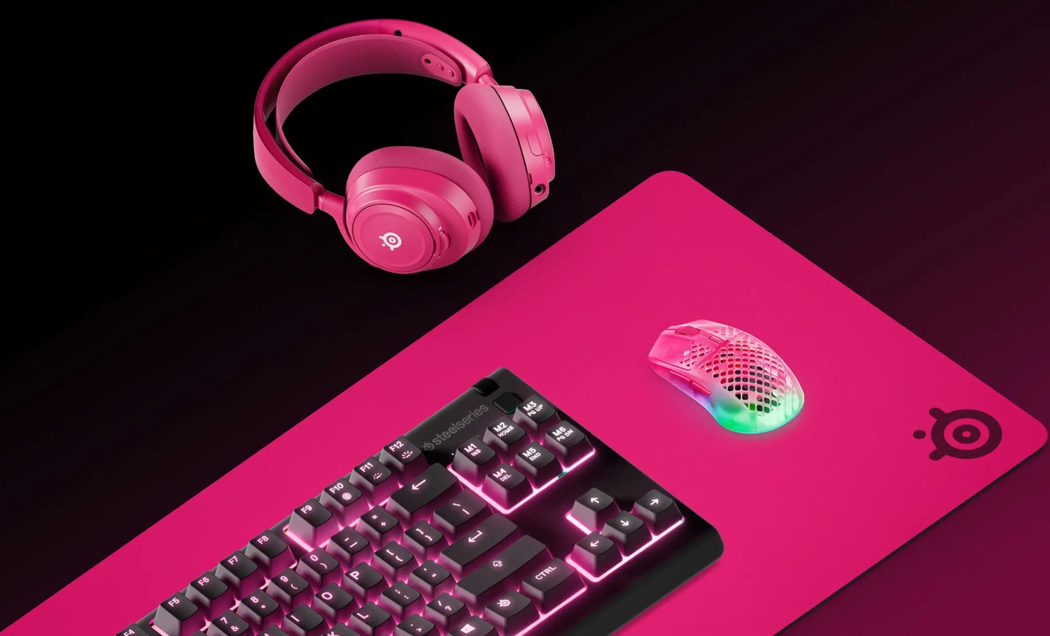 Ігрова поверхня SteelSeries QcK Heavy XXL 900х400х4мм Magenta (63478) пурпуровий на малюнкі №4
