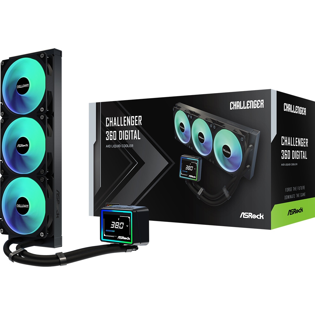 Система водяного охолодження ASRock (Challenger 360 Digital) на малюнкі №10