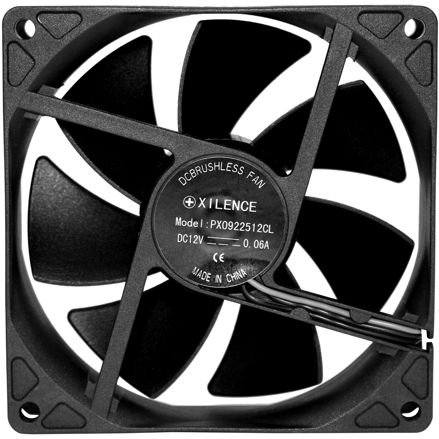 Вентилятор для корпуса 92mm Xilence XPF92.B Black, Retail Box (XF138) на малюнкі №4