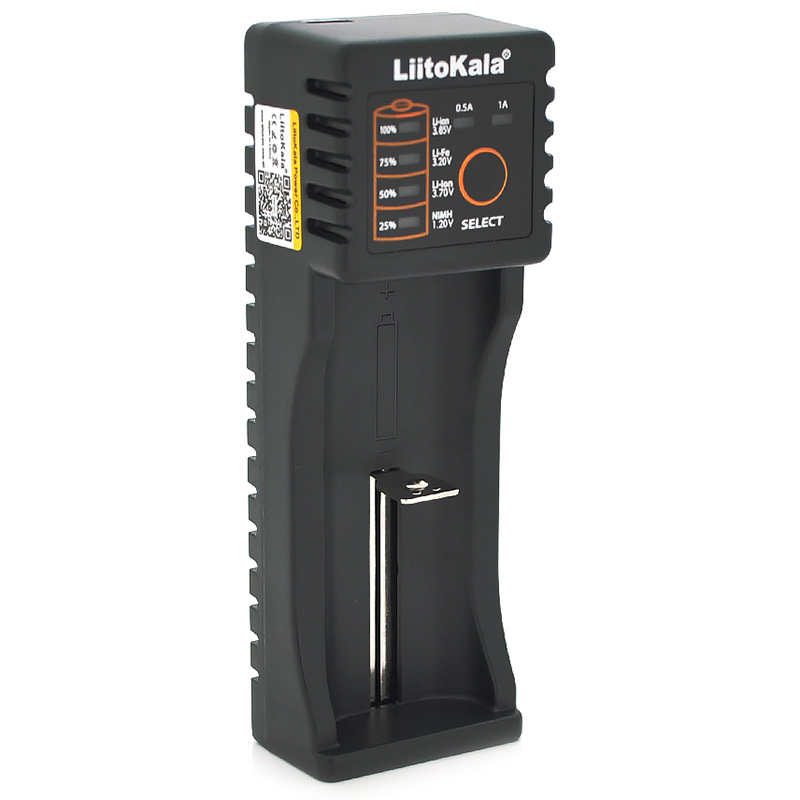 Зарядний пристрій LiitoKala Lii-100B, 1x(Lion/NiMH/NiCd), 1A (Lii-100B) на малюнкі №1