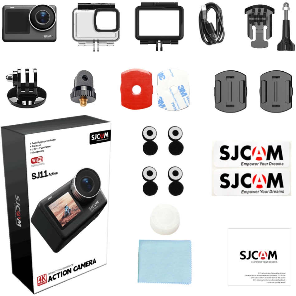 Екшн-камера SJCAM SJ11 Active (6972476162398) на малюнкі №6