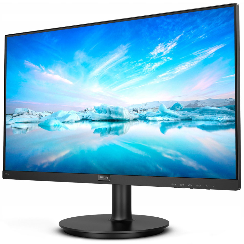 TFT 21.5 Philips 221V8, VA, VGA, HDMI (221V8/00) Чорний на малюнкі №3