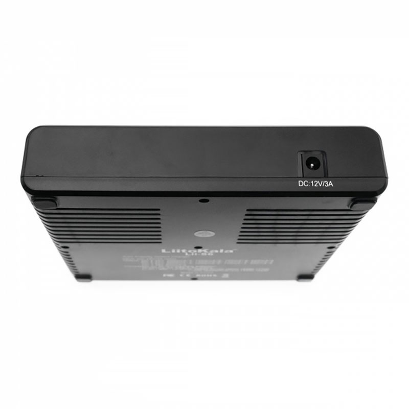 Зарядний пристрій LiitoKala Lii-S6, 6x(Lion/LiFePO4/NiMH/NiCd), Auto Polarity, Display+CAR charger (Lii-S6+CAR charger) на малюнкі №3