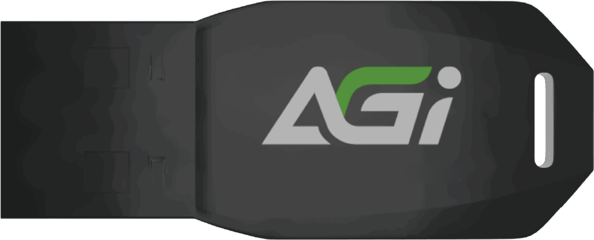 USB Flash AGI UP138 64GB USB 3.2 Gen1 Black, Retail (AGI064GBBUP138-RT) на малюнкі №1