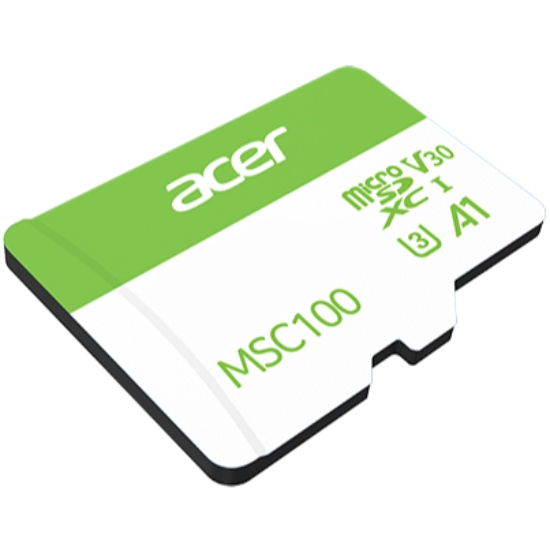 Memory card SD Micro 64GB Acer MSC100 SDXC C10/U3/V30/A1, Retail (BL.9BWWA.336) на малюнкі №3