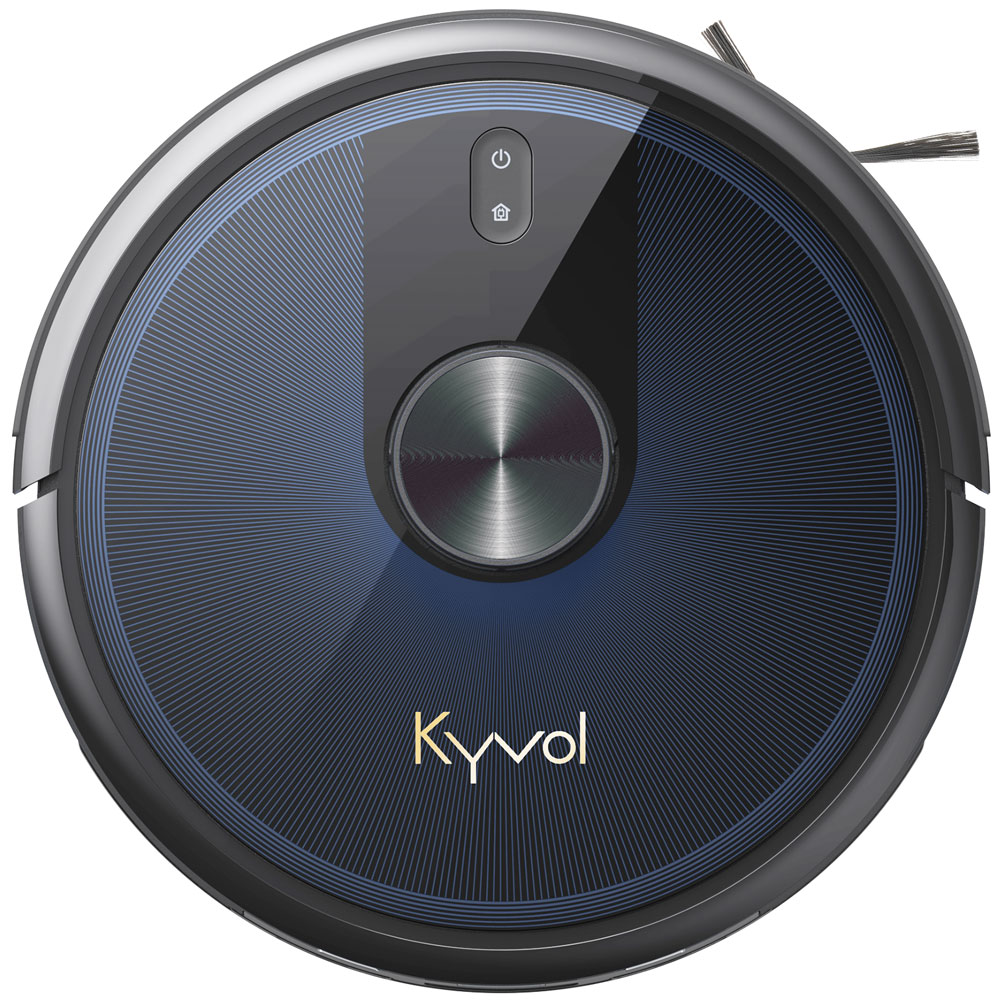 Робот пилосос Kyvol Cybovac L30 Lidar/210ml+210ml/2600 mA/2500 pa/Google Assistant,Amazon Alexa (Kyvol L30) Чорний на малюнкі №1