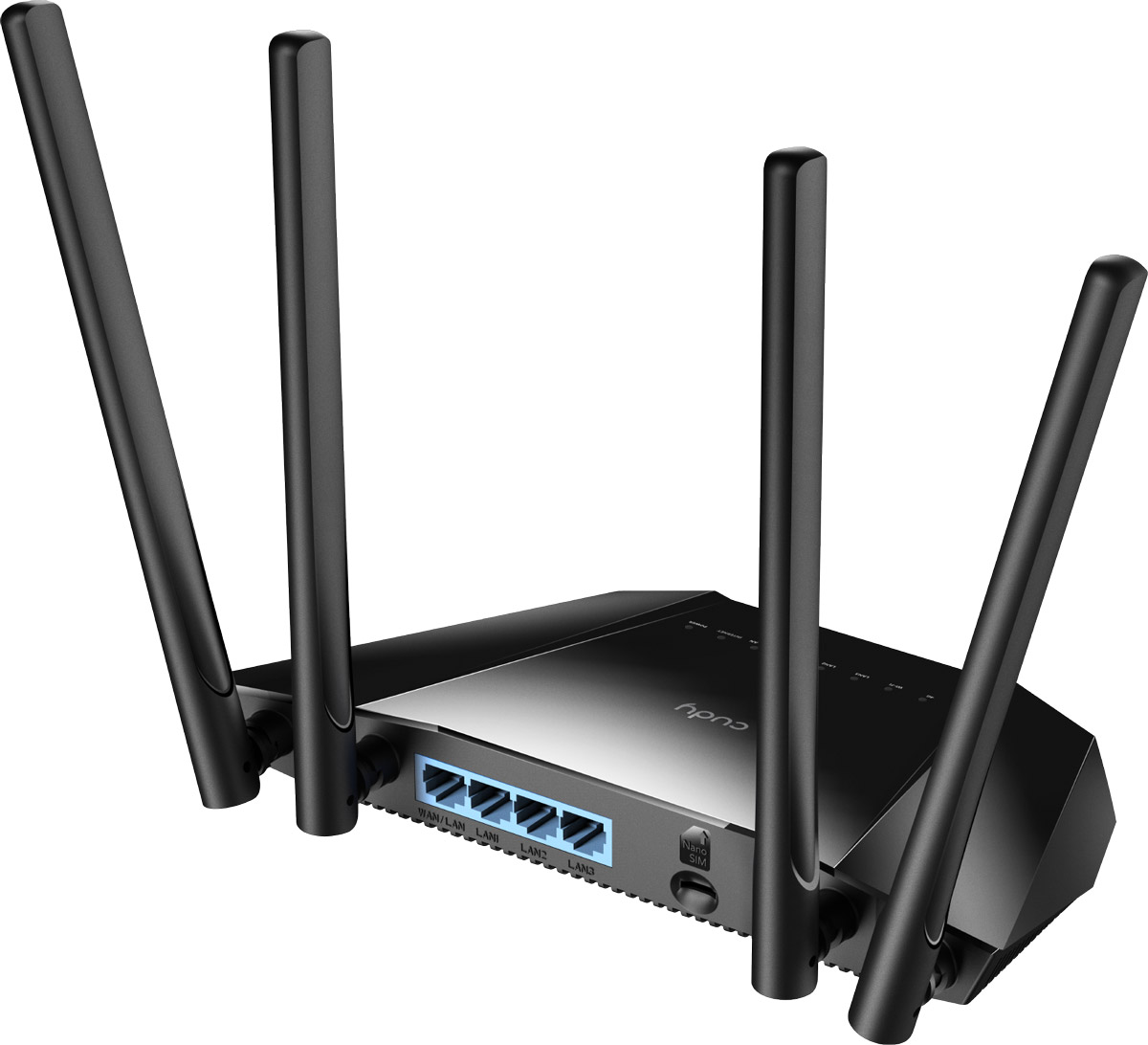 Маршрутизатор Cudy LT400, N300 Wi-Fi 4G LTE Cat4 Router (LT400) на малюнкі №3