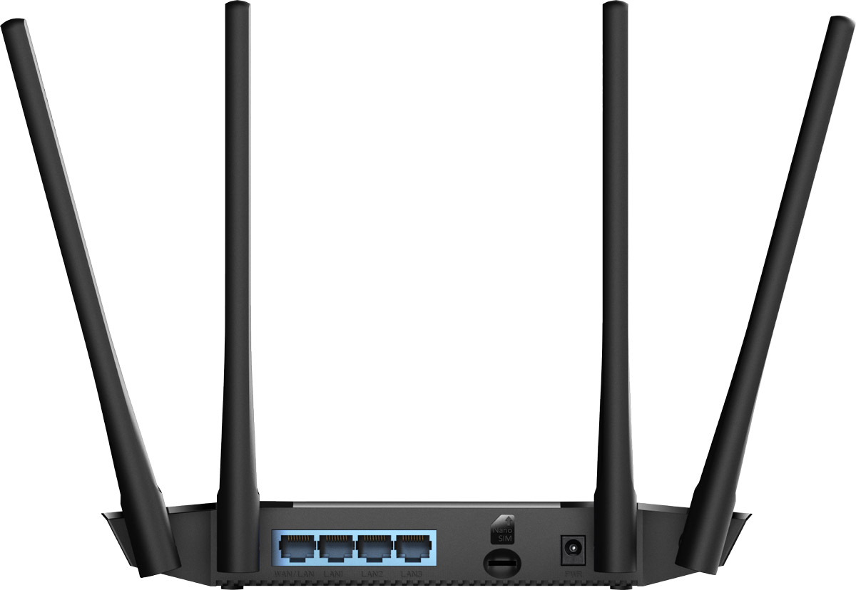 Маршрутизатор Cudy LT400, N300 Wi-Fi 4G LTE Cat4 Router (LT400) на малюнкі №4