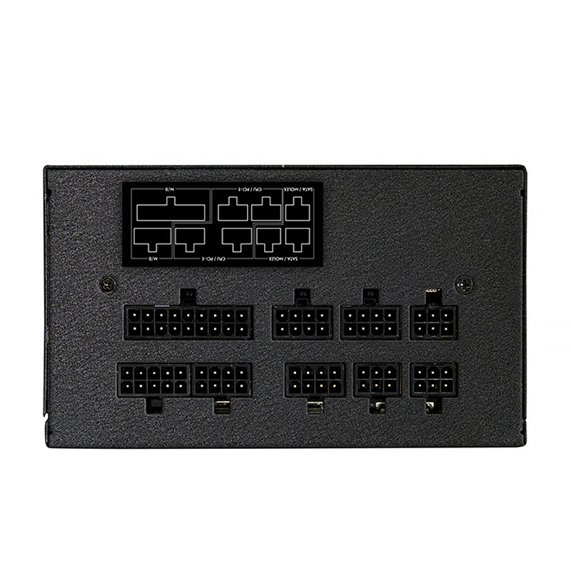 БЖ 550W Chieftec SteelPower 120mm, 80+ Bronze, Fully modular, Retail (BDK-550FC) на малюнкі №6